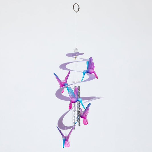 Spiral Hummingbird Chime