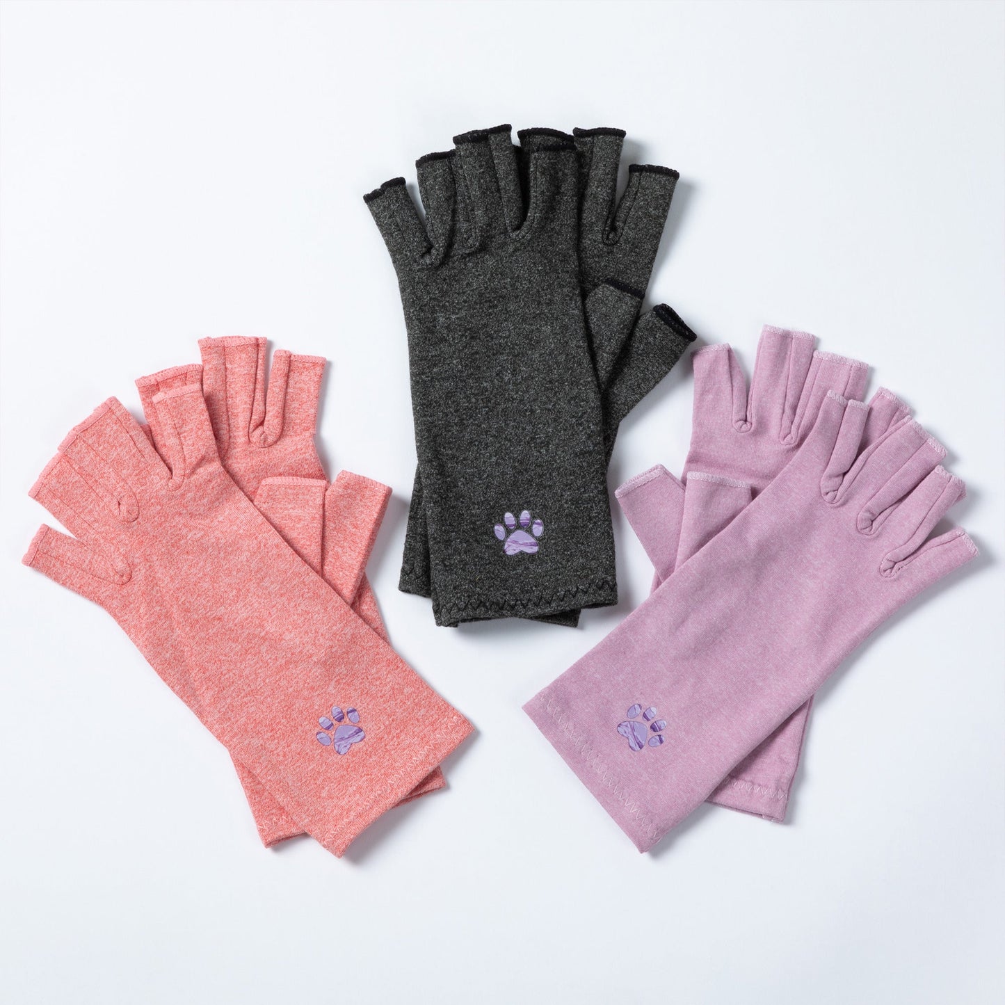 Paw Print Compression Gloves